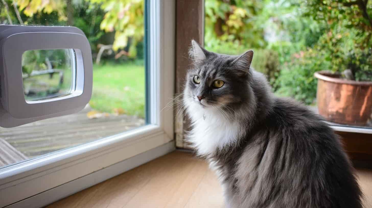 chatière sur double vitrage